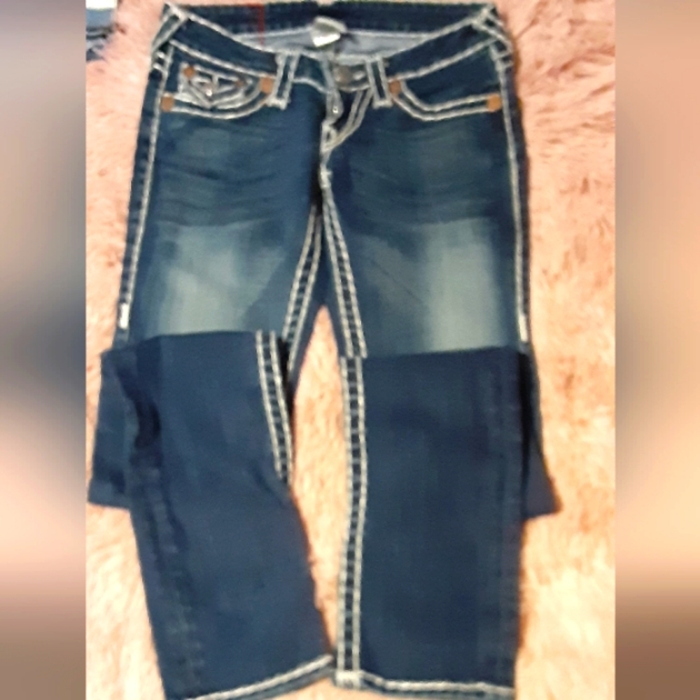 True Religion Julie Super T Jean's SZ 24 - Picture 4 of 5